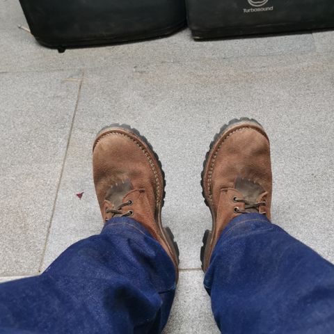 Drew's DROP10V in Seidel Elk Tan Roughout