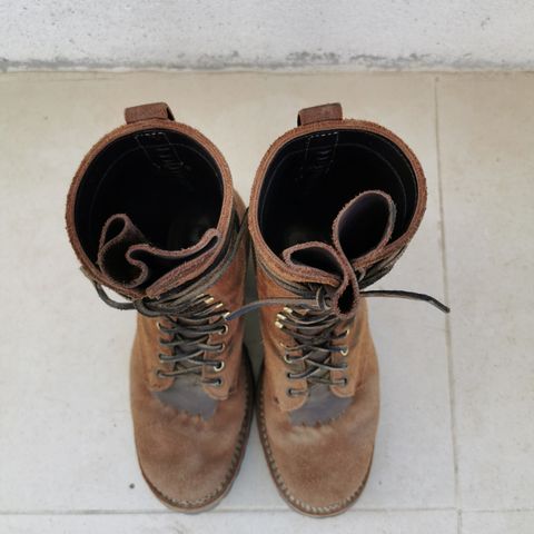 Drew's DROP10V in Seidel Elk Tan Roughout