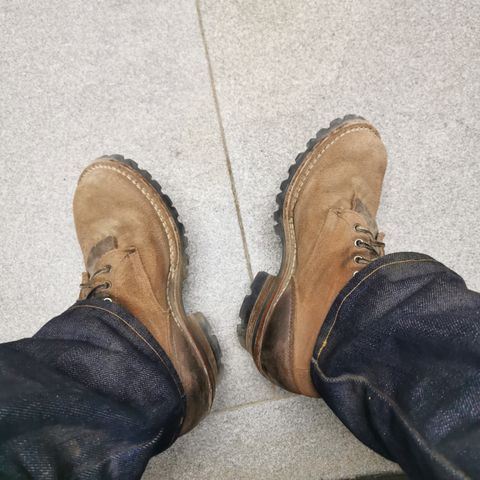 Drew's DROP10V in Seidel Elk Tan Roughout