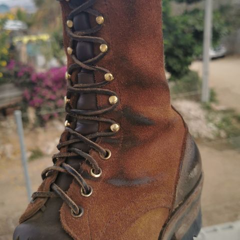 Drew's DROP10V in Seidel Elk Tan Roughout