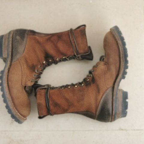 Drew's DROP10V in Seidel Elk Tan Roughout