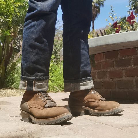 Drew's DROP10V in Seidel Elk Tan Roughout