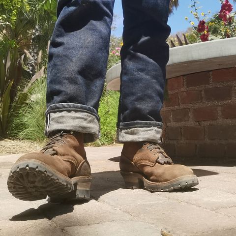 Drew's DROP10V in Seidel Elk Tan Roughout