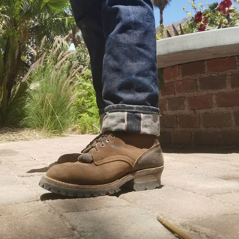 Drew's DROP10V in Seidel Elk Tan Roughout