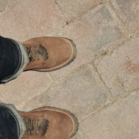 Drew's DROP10V in Seidel Elk Tan Roughout
