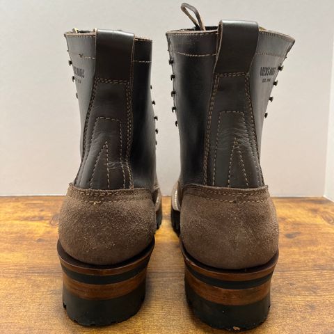 Drew's 8-Inch Logger in Brown Combo
