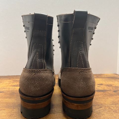 Drew's 8-Inch Logger in Brown Combo