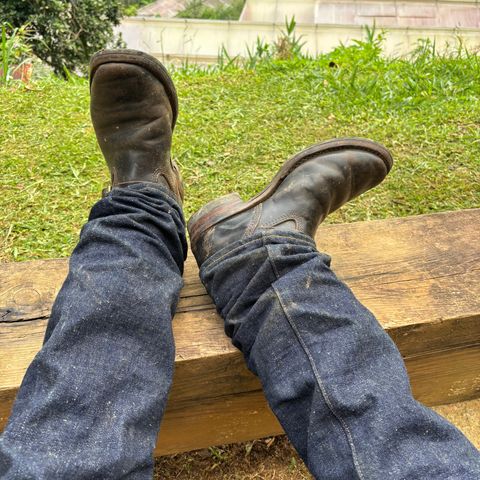 Wesco Mister Lou in Maryam Black Horsehide