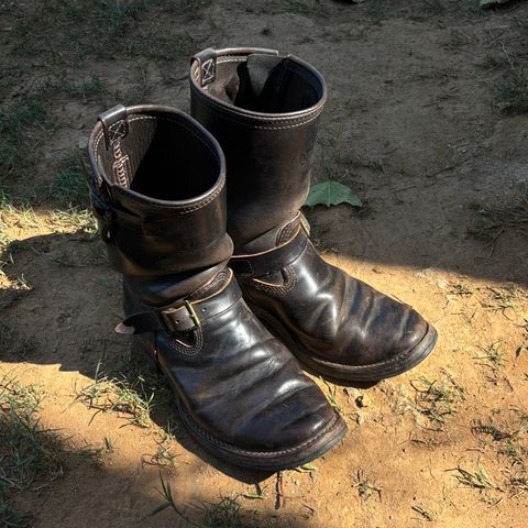 Wesco Mister Lou in Maryam Black Horsehide