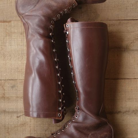 Search result thumbnail of Star Brand 1930s 16-Inch Boots in Unknown Leather