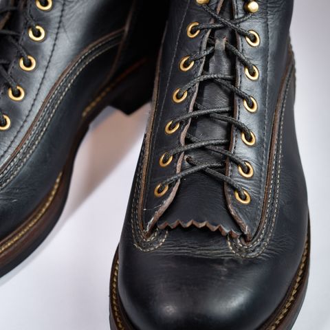 John Lofgren Donkey Puncher Boots in Horween Black Chromexcel
