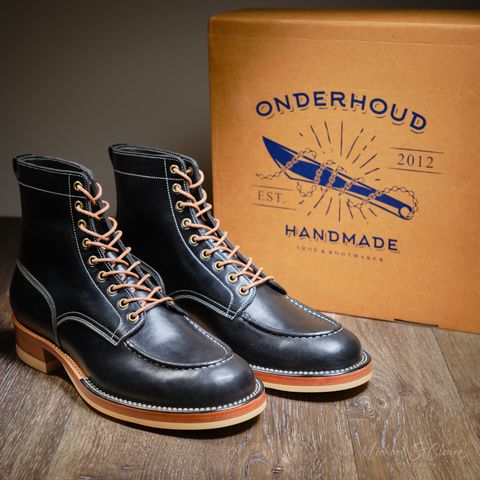 Onderhoud MC01 Moc Toe Boot in Maryam Black TPR Horsebutt