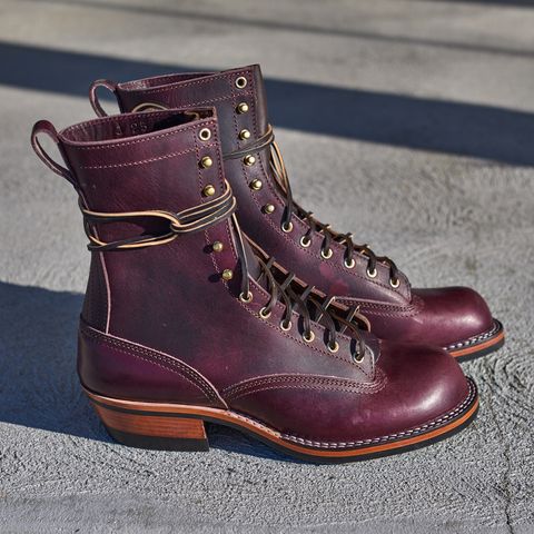 Nicks Lace To Toe in Horween Color 8 Cypress