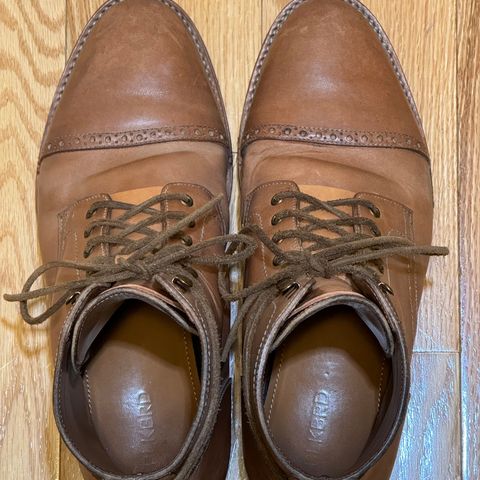 BLKBRD Rudiger Service Boot in Maryam Natural TPR Horsebutt