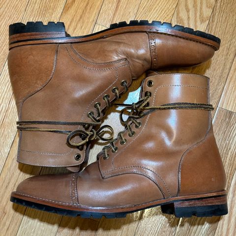BLKBRD Rudiger Service Boot in Maryam Natural TPR Horsebutt