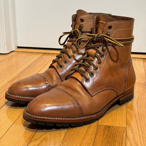 BLKBRD Rudiger Service Boot in Maryam Natural TPR Horsebutt