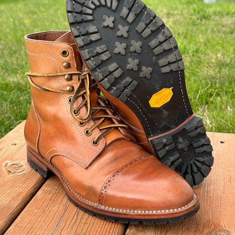 BLKBRD Rudiger Service Boot in Maryam Natural TPR Horsebutt