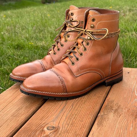 BLKBRD Rudiger Service Boot in Maryam Natural TPR Horsebutt