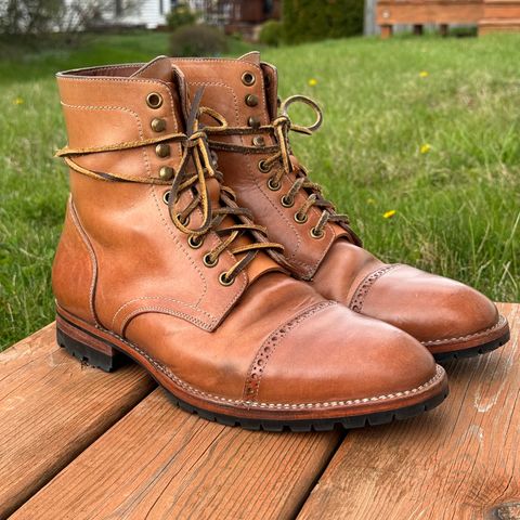 BLKBRD Rudiger Service Boot in Maryam Natural TPR Horsebutt