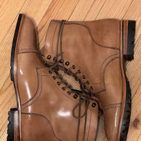 BLKBRD Rudiger Service Boot in Maryam Natural TPR Horsebutt