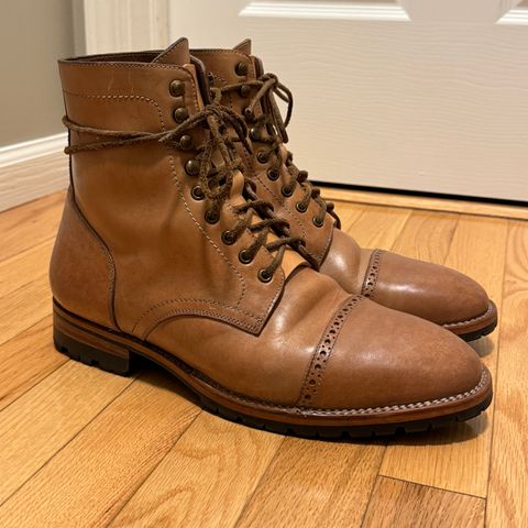 BLKBRD Rudiger Service Boot in Maryam Natural TPR Horsebutt