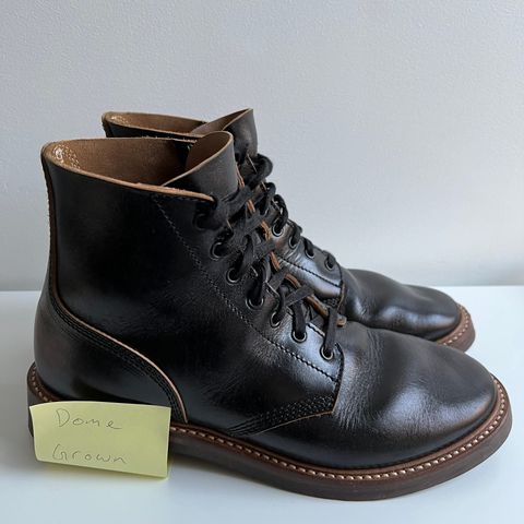 John Lofgren M-43 Service Shoes in Shinki Black Teacore Horsebutt