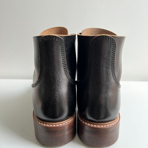 John Lofgren M-43 Service Shoes in Shinki Black Teacore Horsebutt