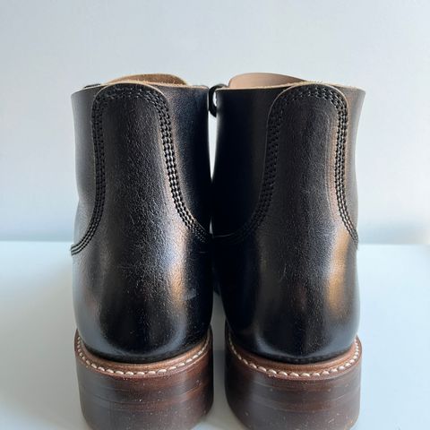 John Lofgren M-43 Service Shoes in Shinki Black Teacore Horsebutt