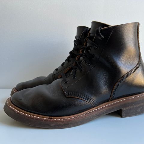 John Lofgren M-43 Service Shoes in Shinki Black Teacore Horsebutt