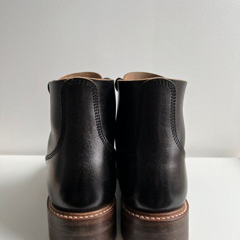 John Lofgren M-43 Service Shoes in Shinki Black Teacore Horsebutt