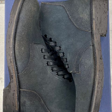 Oak Street Bootmakers Field Boot in Horween Natural Indigo Chromexcel Roughout