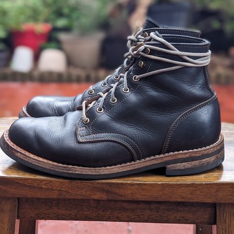 View photo of Truman Service Boot in Black Teacore