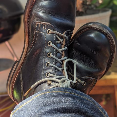 View photo of Truman Service Boot in Black Teacore