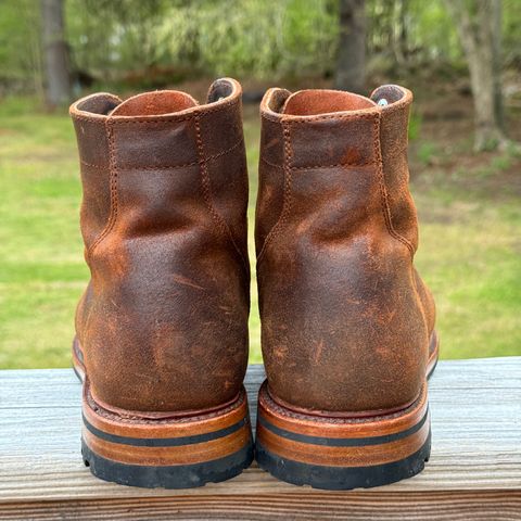 Parkhurst The Richmond in C.F. Stead Rust Waxy Commander Suede