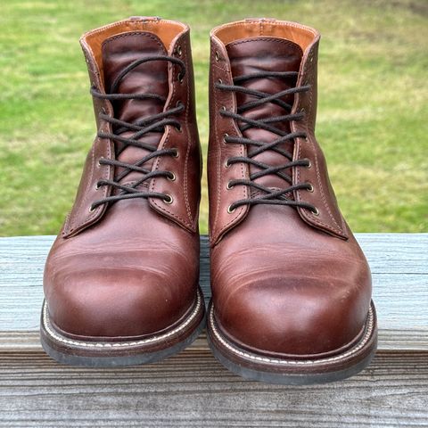 Caswell Shaw in Horween Whiskey Predator