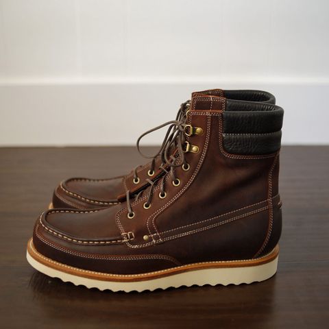 Grant Stone Field Boot in C.F. Stead Dark Burgundy Classic Kudu