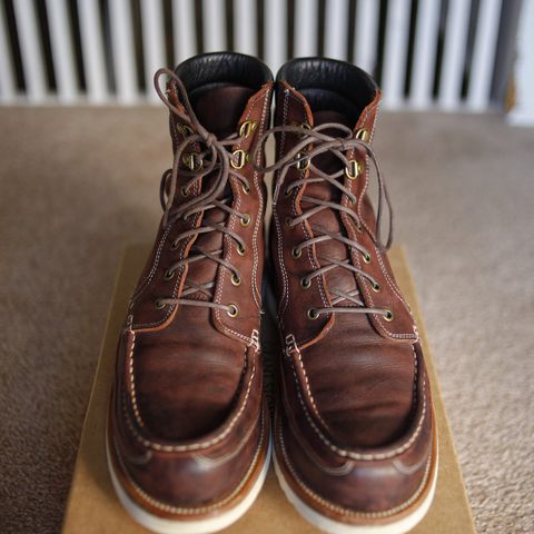Grant Stone Field Boot in C.F. Stead Dark Burgundy Classic Kudu