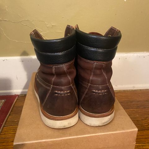 Grant Stone Field Boot in C.F. Stead Dark Burgundy Classic Kudu