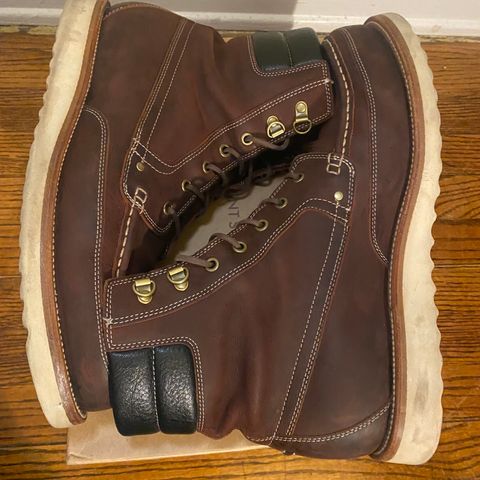 Grant Stone Field Boot in C.F. Stead Dark Burgundy Classic Kudu