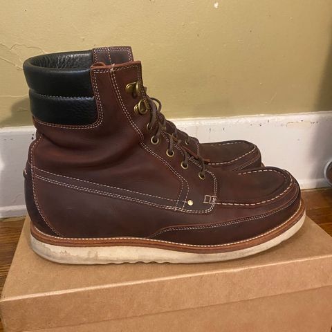 Grant Stone Field Boot in C.F. Stead Dark Burgundy Classic Kudu