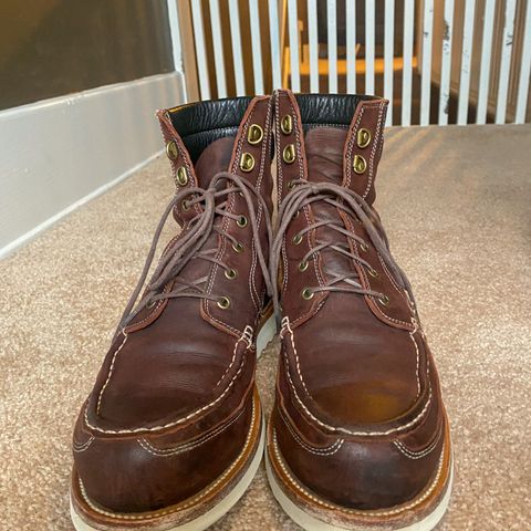 Grant Stone Field Boot in C.F. Stead Dark Burgundy Classic Kudu