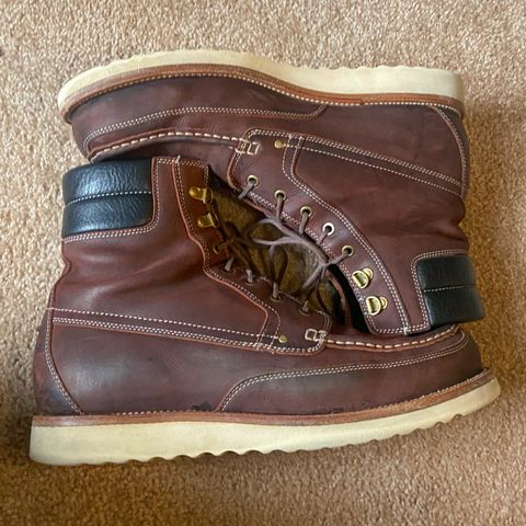 Grant Stone Field Boot in C.F. Stead Dark Burgundy Classic Kudu