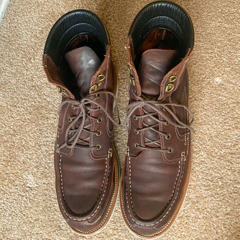 Grant Stone Field Boot in C.F. Stead Dark Burgundy Classic Kudu