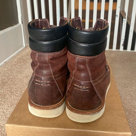 Grant Stone Field Boot in C.F. Stead Dark Burgundy Classic Kudu