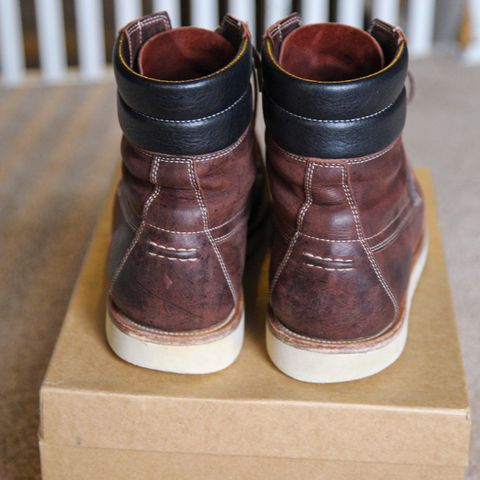 Grant Stone Field Boot in C.F. Stead Dark Burgundy Classic Kudu