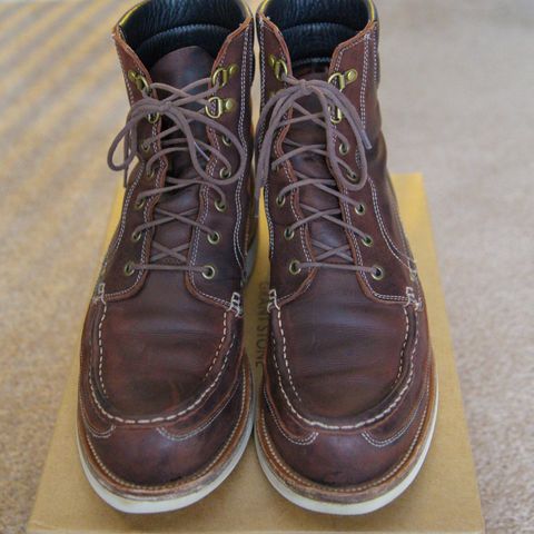 Grant Stone Field Boot in C.F. Stead Dark Burgundy Classic Kudu