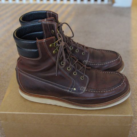 Grant Stone Field Boot in C.F. Stead Dark Burgundy Classic Kudu