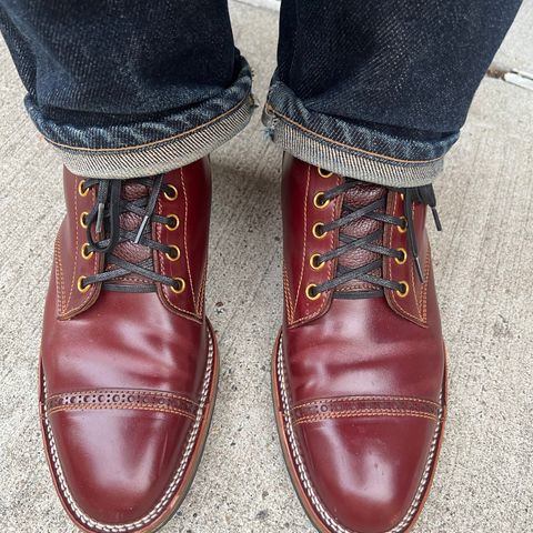 Iron Boots Devil Dog in Unlisted Leather