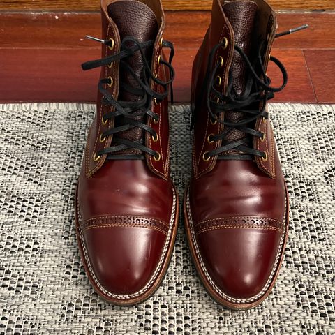 Iron Boots Devil Dog in Unlisted Leather