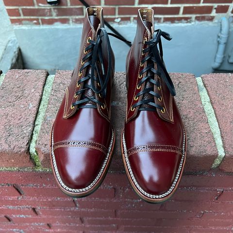 Iron Boots Devil Dog in Unlisted Leather